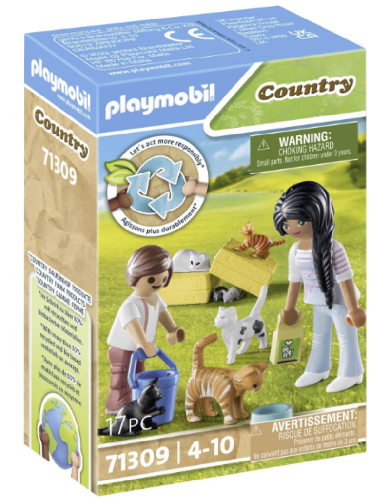 Playmobil Playmobil Country Cat Family