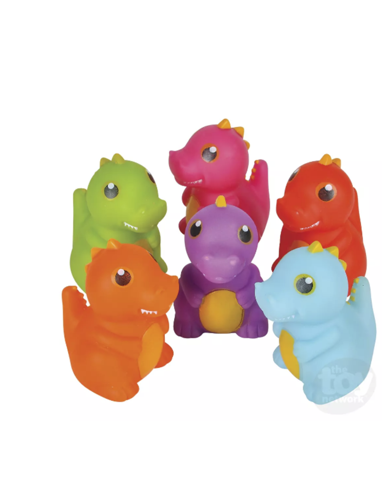 The toy network Novelty Rubber Dinosaur (2"; Colors Vary; Sold Individually)