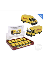The toy network Die-cast Pull Back DHL Sprinter Van (5"; Sold Individually)