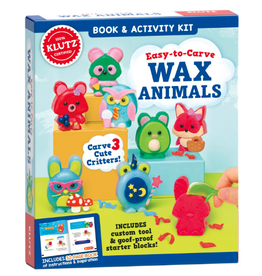 Klutz Klutz Book & Activity Kit Easy-to-Carve Wax Animals