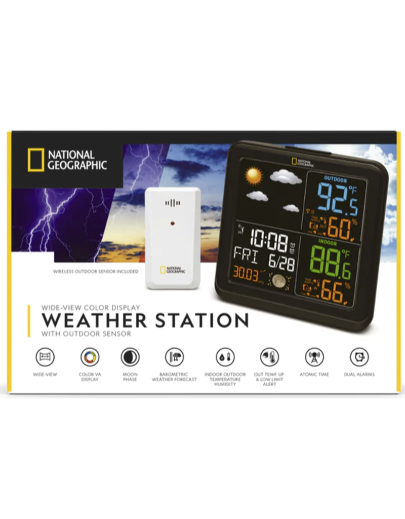 National Geographic National Geographic Weather Station LED