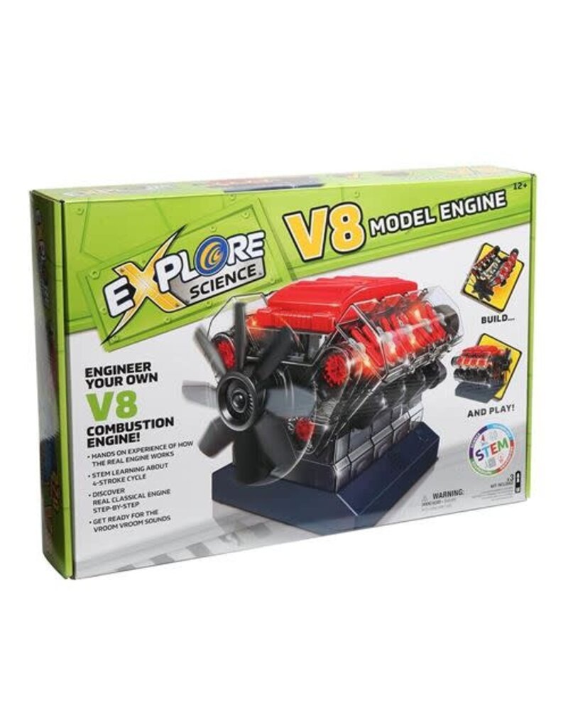 Explore Scientific Science Kit Explore One V8 Model Engine