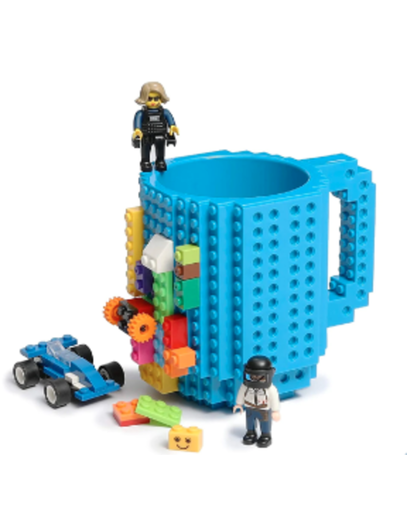 Lumsburry LEGO Building Block Coffee Mug - Blue