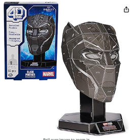 MARVEL 4D Build Cardstock Model Kit - Marvel Black Panther Mask