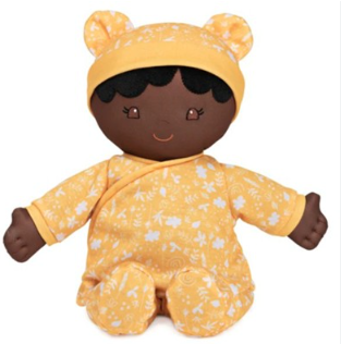 Plush Baby Doll - Camellia (Yellow)