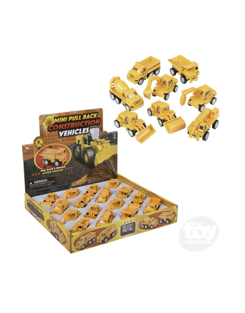 The toy network Die-cast Mini Construction Vehicles (Styles Vary; Sold Individually)