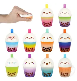 The toy network Novelty Squish Bubble Tea 3.25"