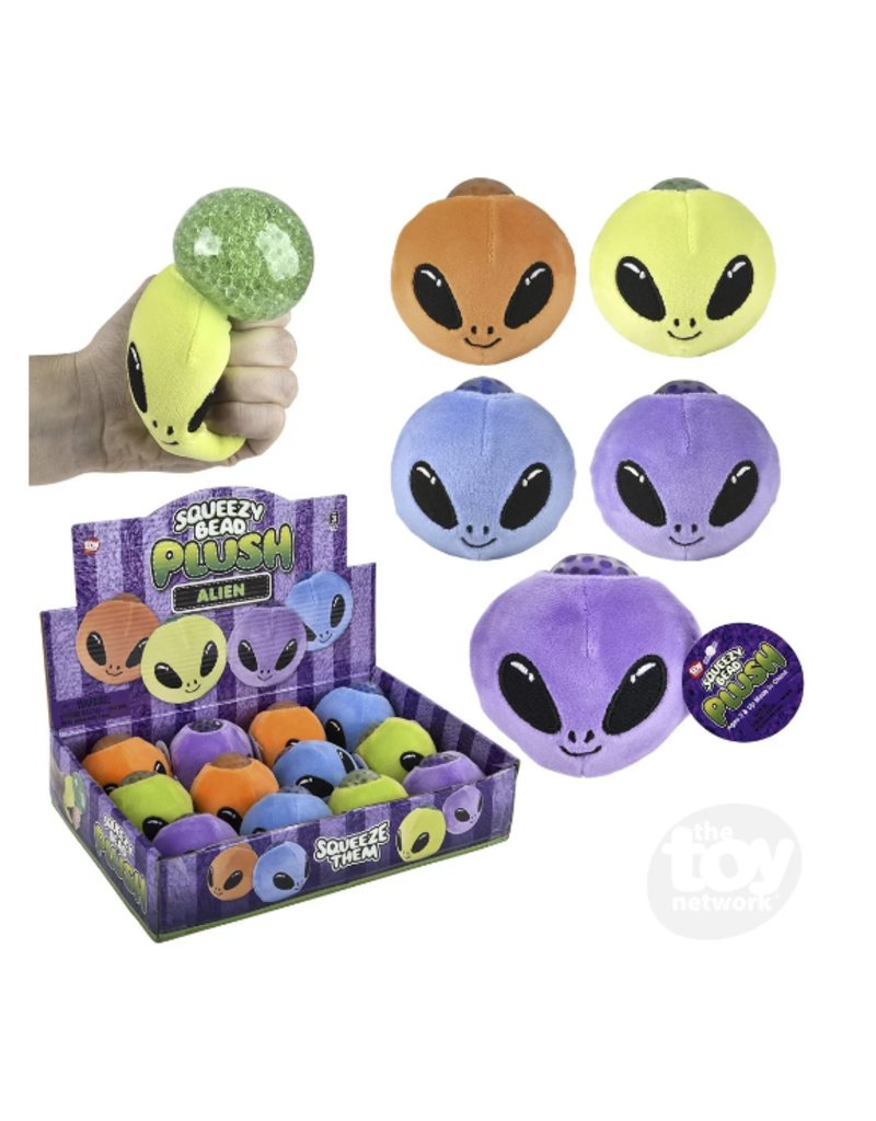 The toy network Novelty Plush Alien Squeeze (Colors Vary; Sold Individually)