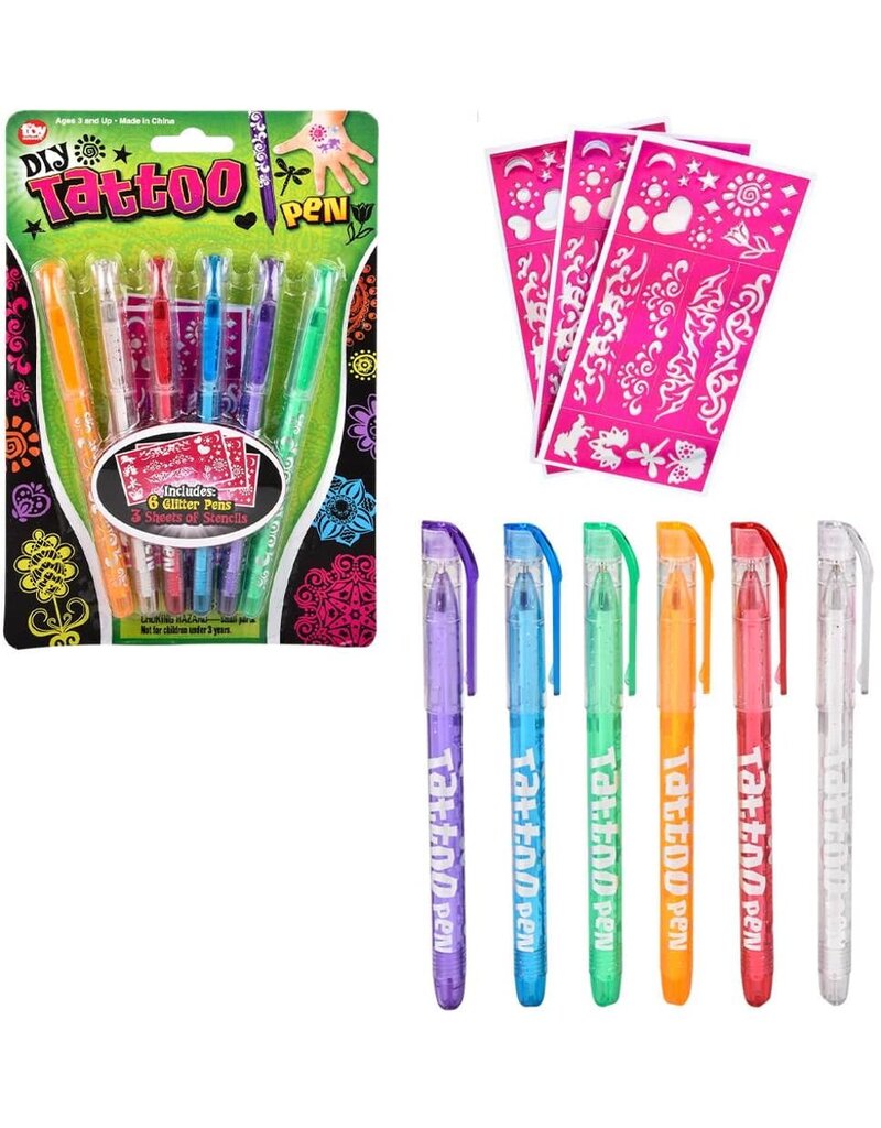 The toy network DIY Tattoo Pen Set