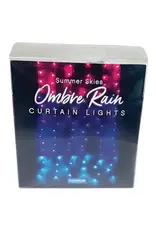 Streamline Ombre Rain Curtain Lights - Summer Skies