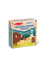 Melissa & Doug Puzzle Yellowstone National Park Wooden Jigsaw (24 Pieces)