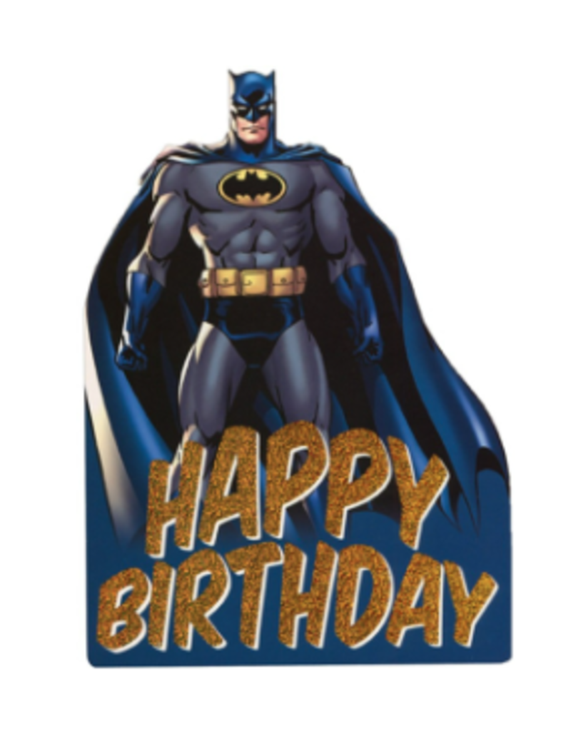 Playhouse Card - Batman Foil Happy Birthday