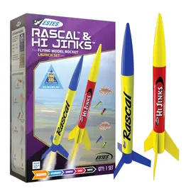 Estes Rockets Hobby Estes Model Rocket Rascal and Hi Jinks