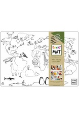 Crestar Limited Art Supplies Funny Mat - Animal World