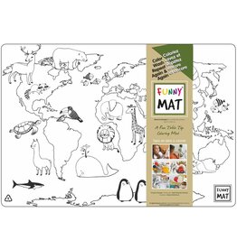 Crestar Limited Art Supplies Funny Mat - Animal World