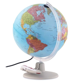 Waypoint Geographic Educational Paralamondo Interactive Smart Illuminated Desk Globe (12" Diameter)