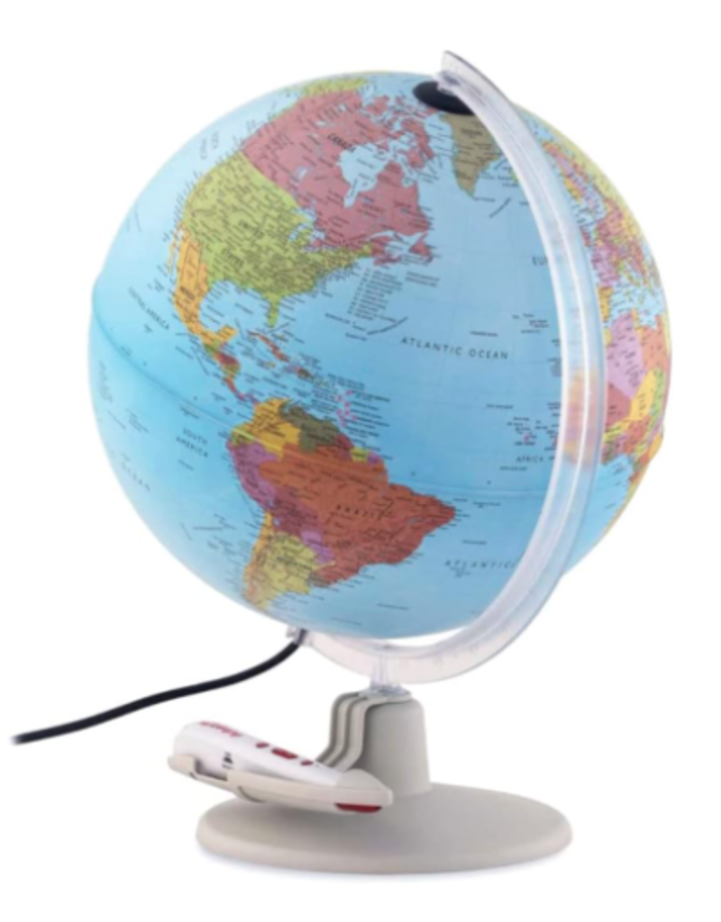 Waypoint Geographic Educational Paralamondo Interactive Smart Illuminated Desk Globe (12" Diameter)