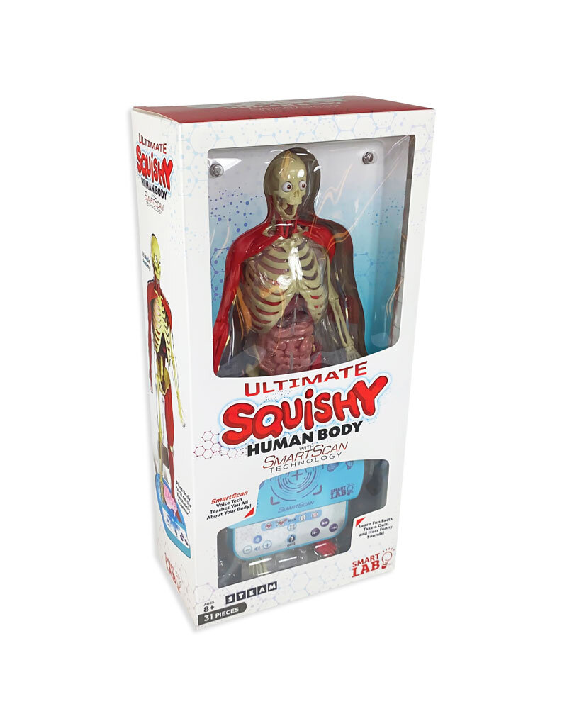 Smart lab Science Kit Ultimate Squishy Human Body with Smart Scan