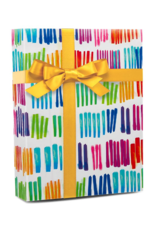 Pow! Science! Gift Wrapping - Year Round (Bright Festive)