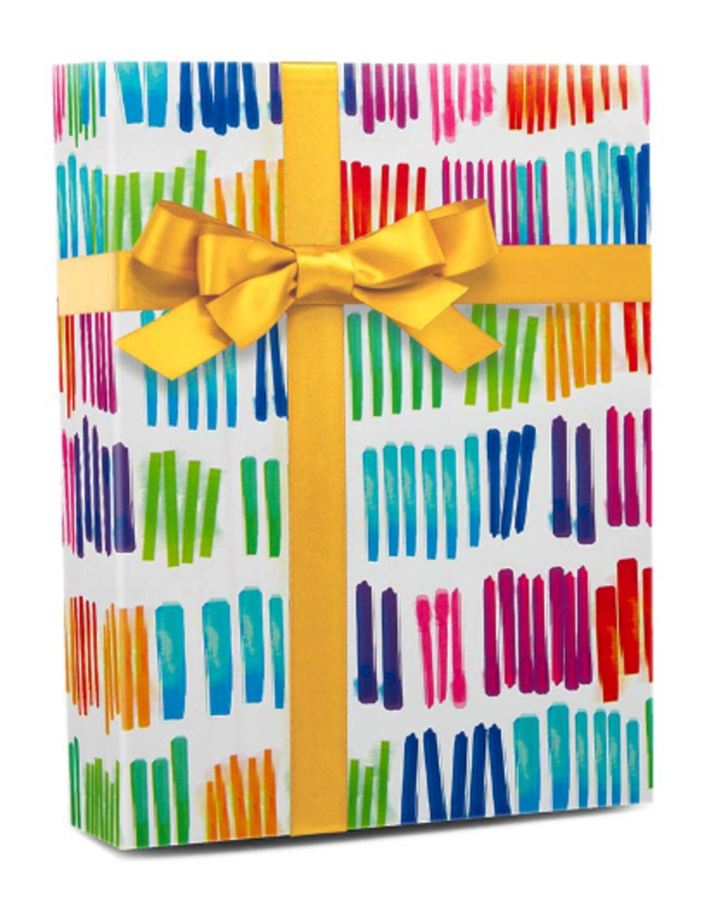 Pow! Science! Gift Wrapping - Year Round (Bright Festive)