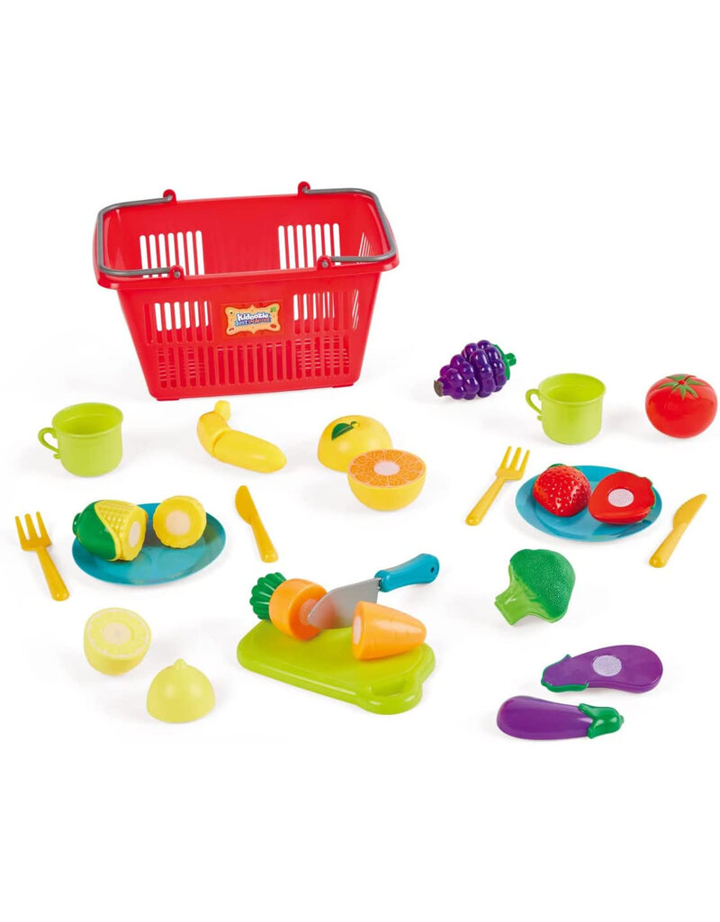 Kidoozie Pretend Food Slice 'n Play Shopping Set