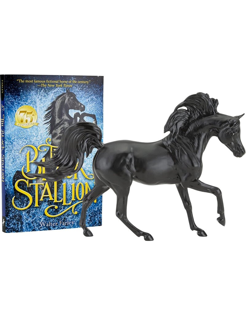 Reeves International Breyer The Black Stallion Horse and Book Set