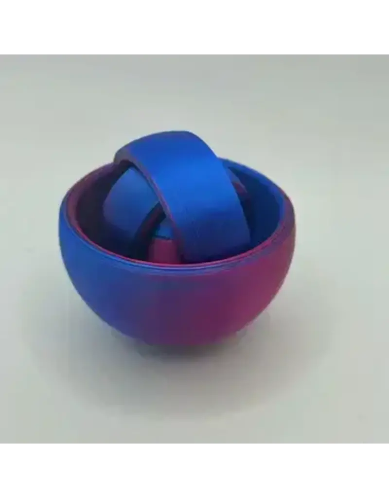 Kahn Creations Gyroscope Fidget Spinner - Blue Raspberry