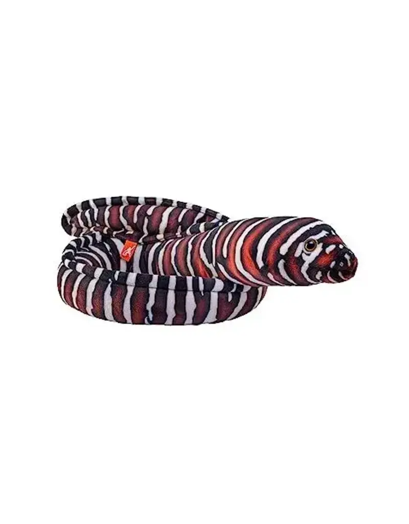 Wild Republic Plush Living Ocean Zebra Moray Eel