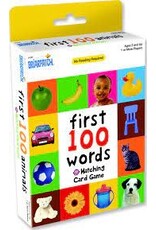 University Games Card Game First 100 Words Matching