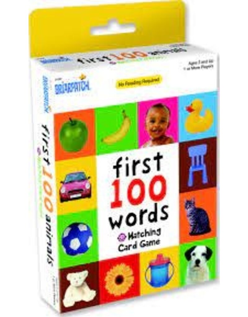 University Games Card Game First 100 Words Matching