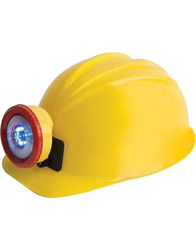 Squire Boone Village Official Miner Pow! Science! Mining Company - Helmet - Yellow w/ Red Ring