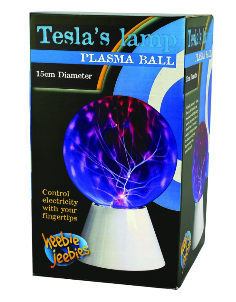 Heebie Jeebies Science Gadget Tesla's Lamp Plasma Ball (6")