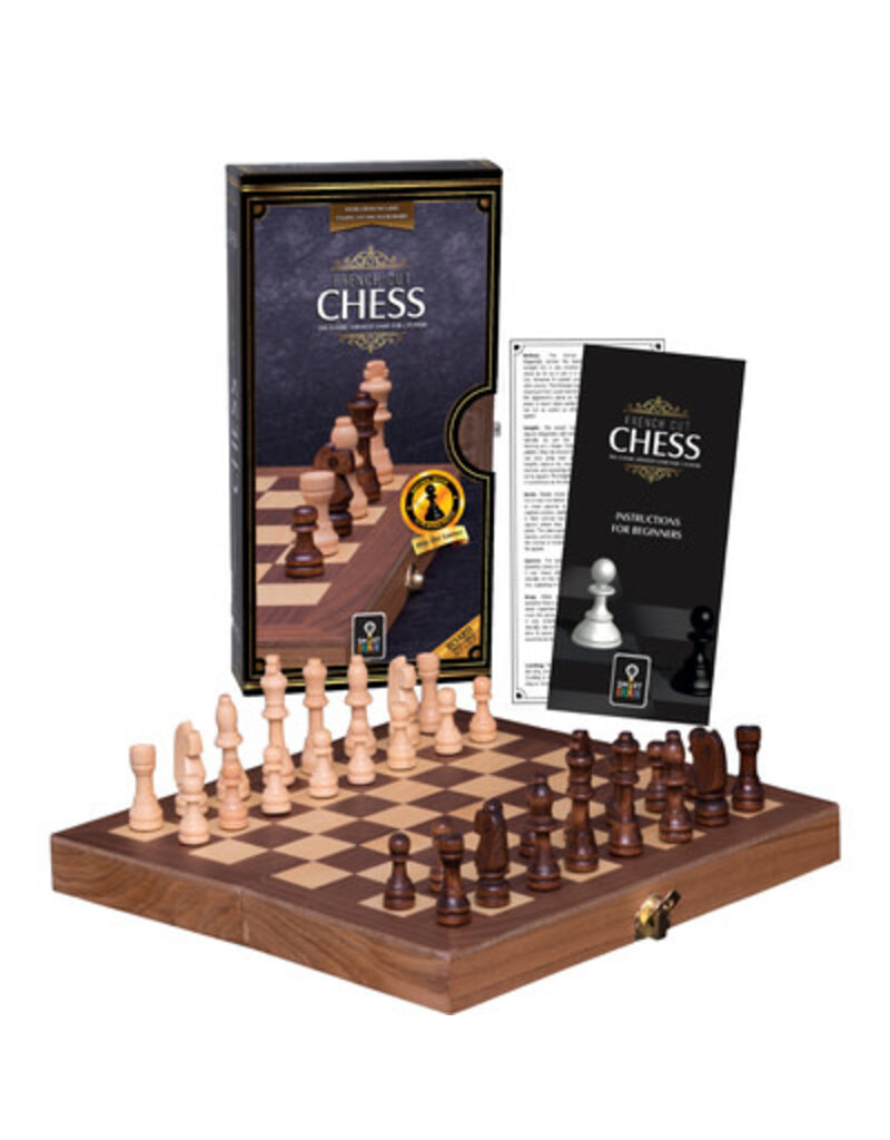 Heebie Jeebies Game French Cut Chess (15.7")