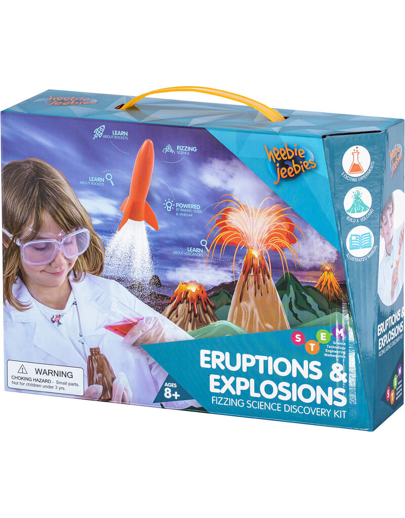 Heebie Jeebies Science Kit Eruptions and Explosions