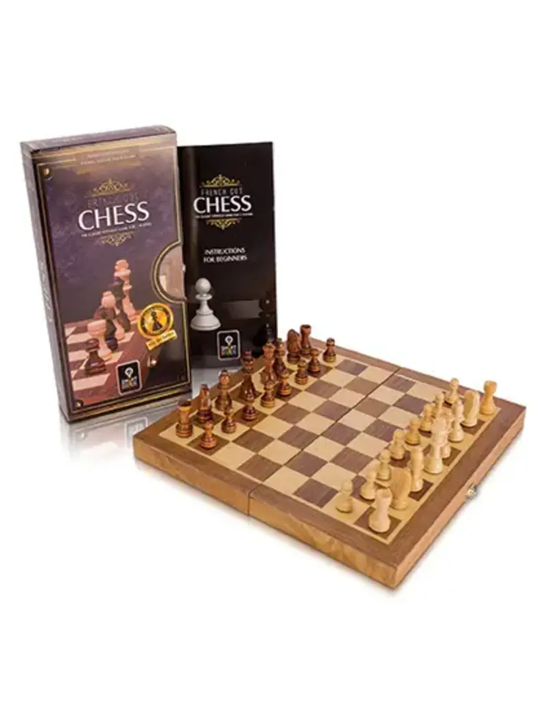 Heebie Jeebies Game French Cut Chess (12")