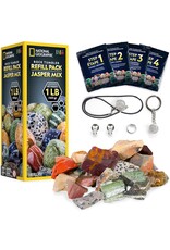 Blue Marble National Geographic Rock Tumbler Refill Pack - Jasper Mix