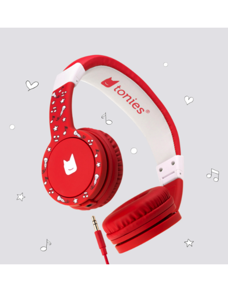 tonies Collectable Toniebox Headphones - Red