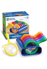 Learning Resources Primary Science Jumbo Magnifiers Set Of 6 In A Stand