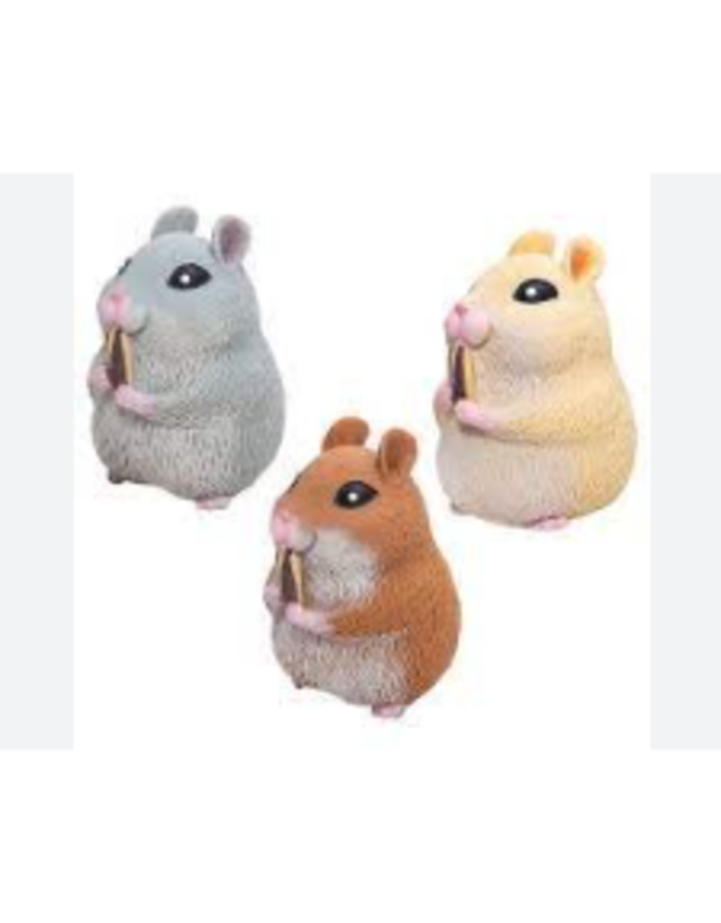 Schylling Toys Novelty Chonky Cheeks Hamster (Colors Vary; Sold Individually)
