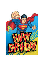 Playhouse Card - Happy Birthday - Super Man - Foil