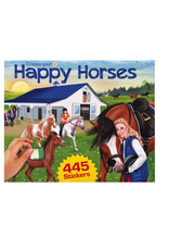 Schylling Toys Artistic Activity Sticker Book Horses Dreams Create Your Happy Horses