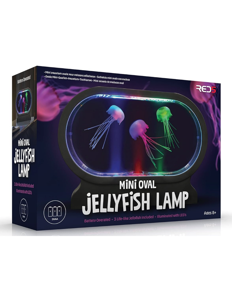 RED5 Light Up Mini Jelly Fish Tank LIght