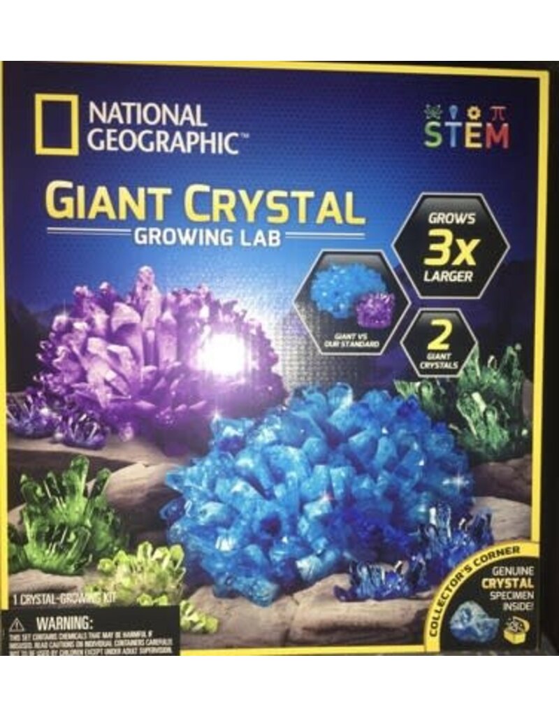 Blue Marble Science Kit Giant Crystal Growing Lab