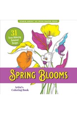 Peter Pauper Press Artist's Studio Coloring Book - Spring Blooms