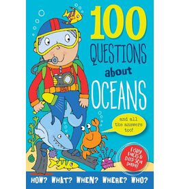 Peter Pauper Press Book 100 Questions About Oceans