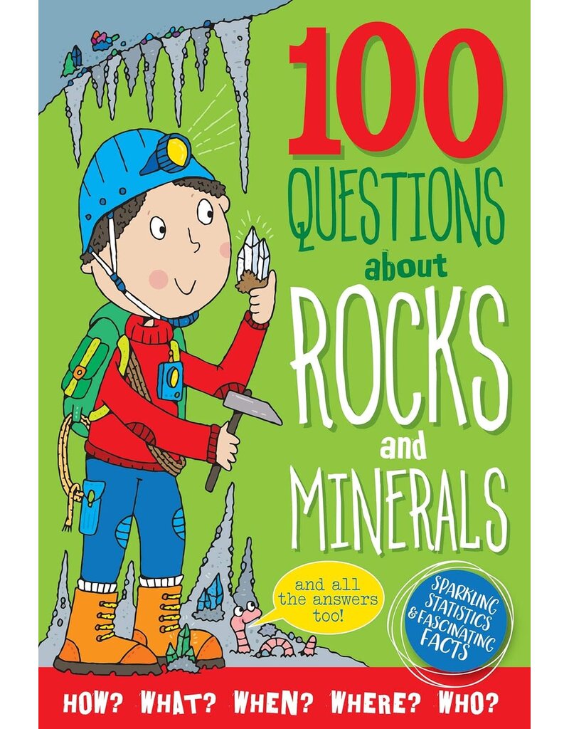 Peter Pauper Press Book 100 Questions About Rocks and Minerals