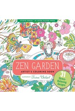 Peter Pauper Press Artist's Studio Coloring Book - Zen Garden