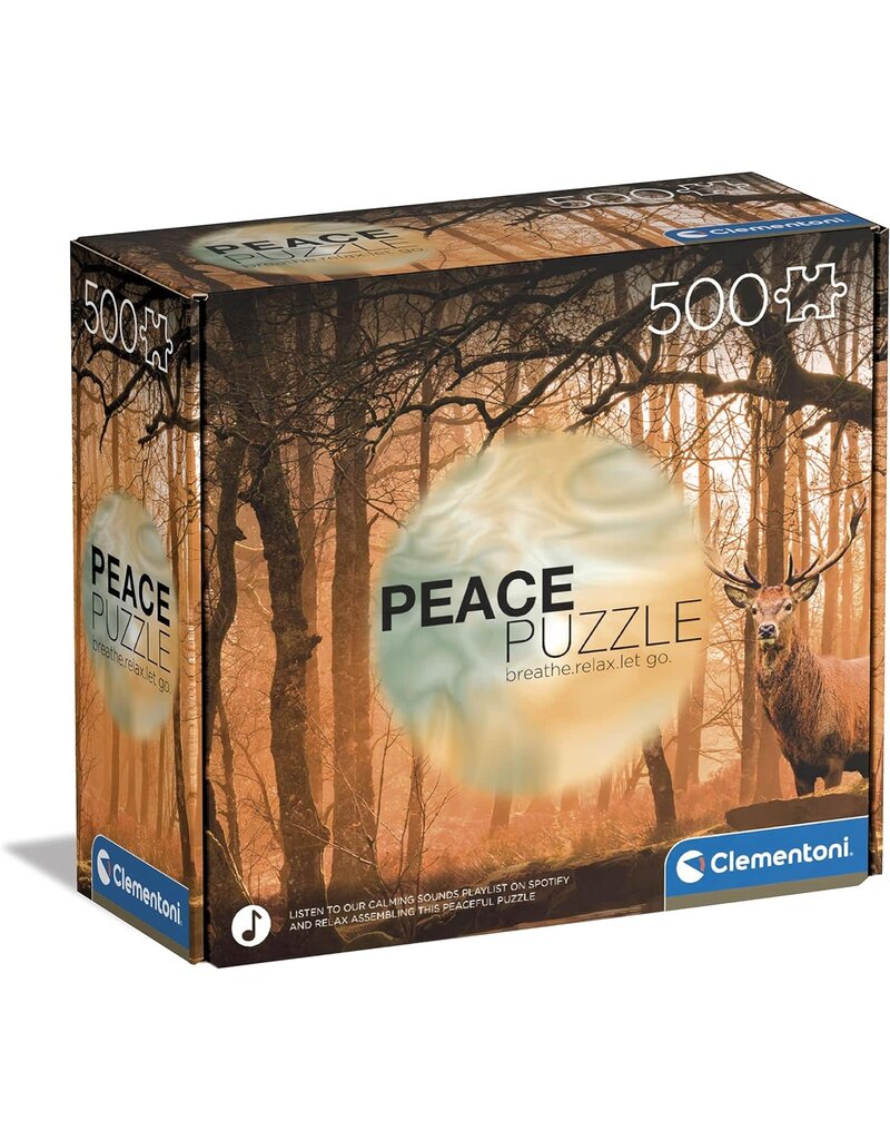 Clementoni Puzzle Peace The Forest - 500 Pieces