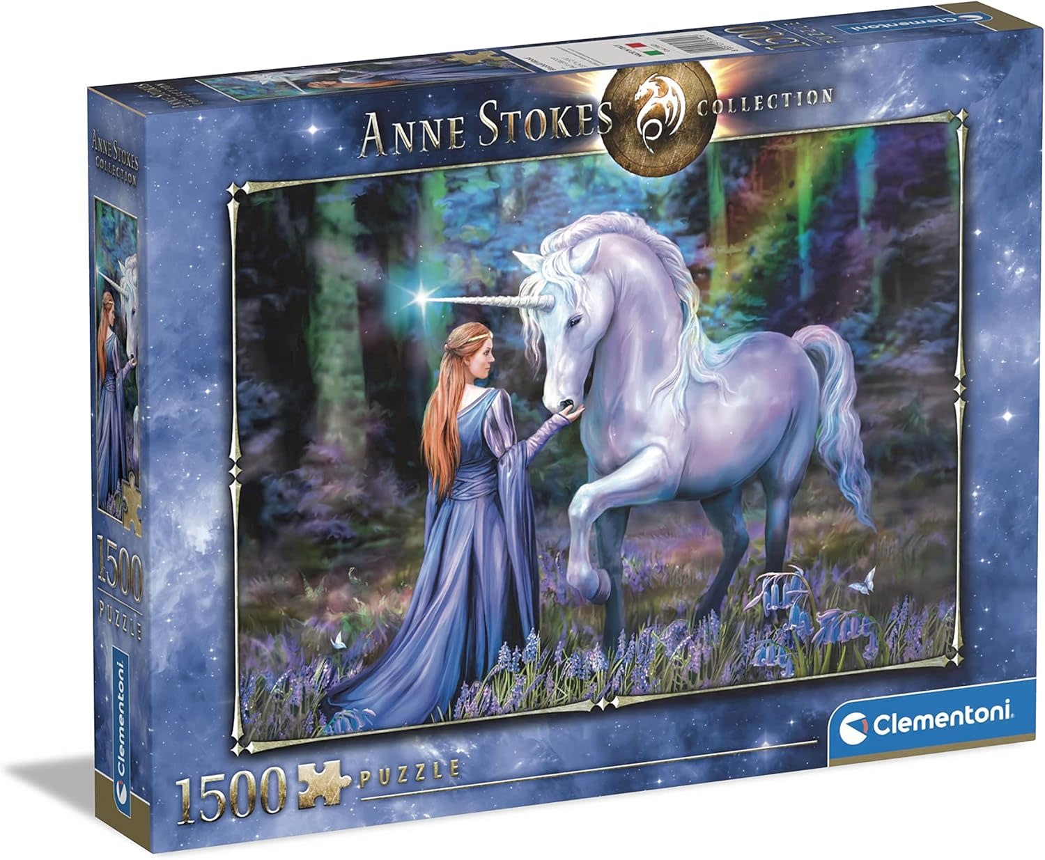 Puzzle Anne Stokes Bluebell Woods - 1500 Pieces