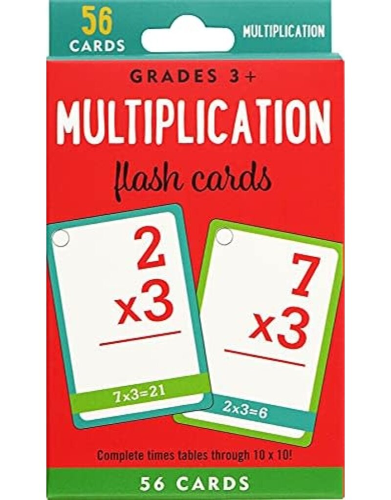 Peter Pauper Press Multiplication Flash Cards